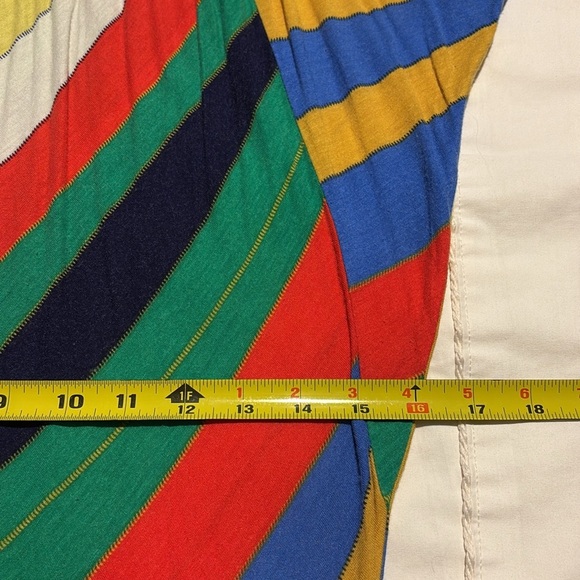 Lipstick Colorful Banded Top With Stripes. Small - Picture 7 of 9